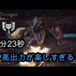 [MHWI] ティガレックス亜種 チャージアックスソロ 4分23秒/ Brute Tigrex Charge Blade solo