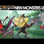 Monster Hunter Rise NEW MONSTERS LEAK GAMEPLAY NEWS Nintendo Switch モンスターハンターライズ 新しいモンスターとエリアリーク