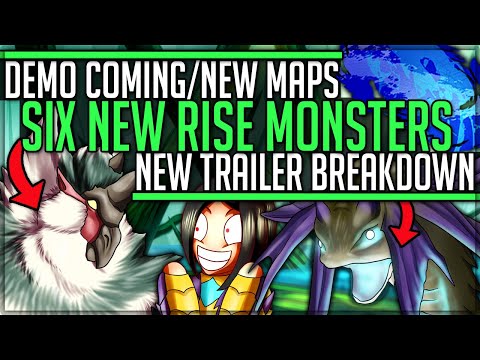 SIX NEW MONSTERS – Leviathans – Multiplayer Village – New Map – Rise Demo – Monster Hunter Rise!