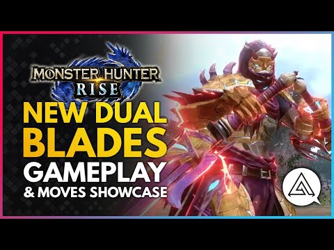 Monster Hunter Rise | New Dual Blades Weapon Gameplay & Moves Showcase