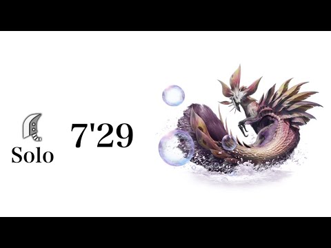 MHRise体験版 タマミツネ 大剣ソロ 7′29 / Mizutsune Great Sword Solo